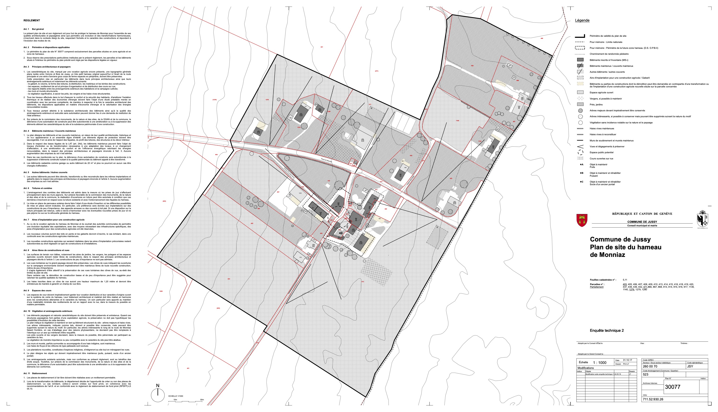 Plan de Site - Outil méthodologique de prise en compte des thématiques agricoles